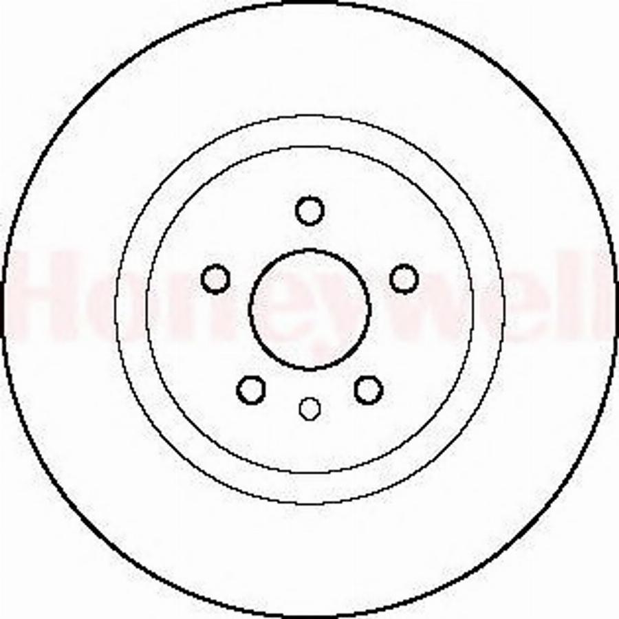 BENDIX 562106 B - Discofreno autozon.pro