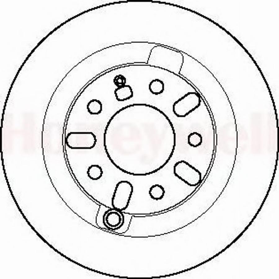 BENDIX 562113B - Discofreno autozon.pro