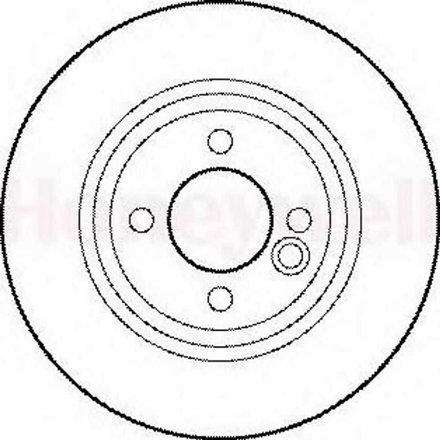 BENDIX 562139 B - Discofreno autozon.pro