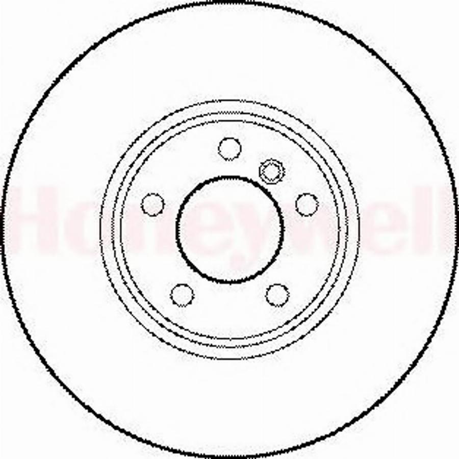 BENDIX 562134 B - Discofreno autozon.pro