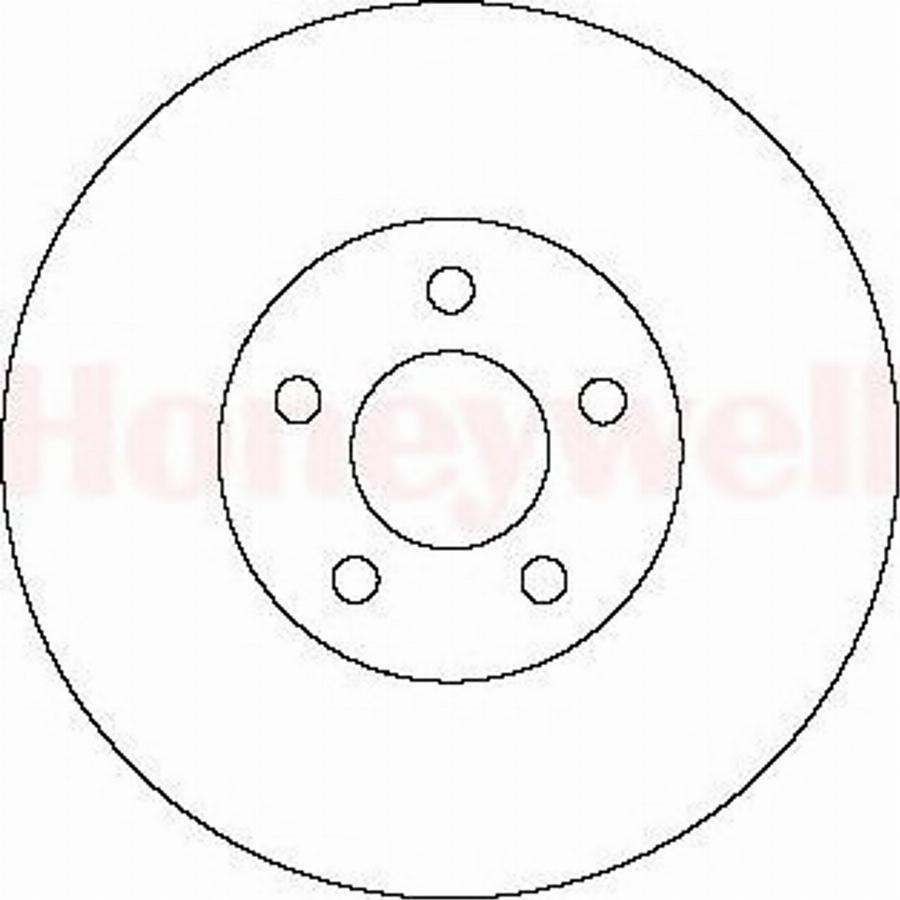 BENDIX 562136 B - Discofreno autozon.pro