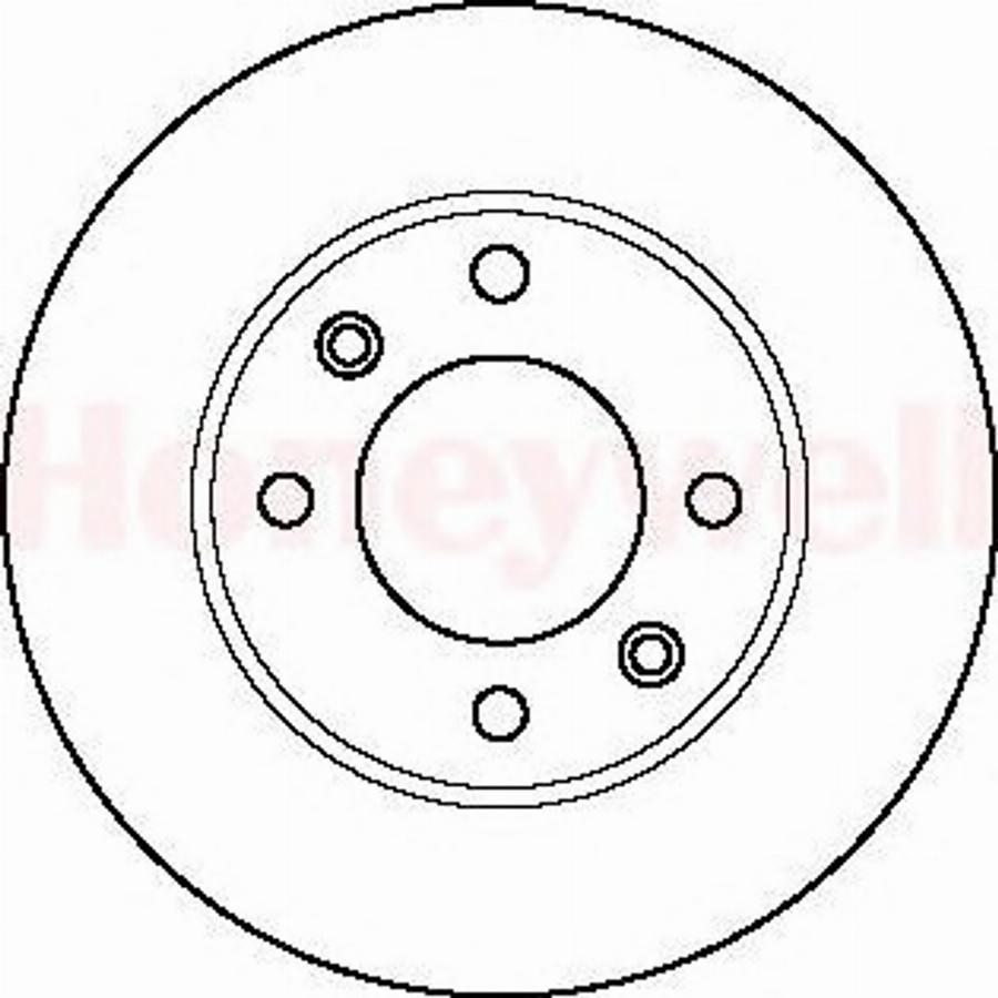 BENDIX 562130 B - Discofreno autozon.pro