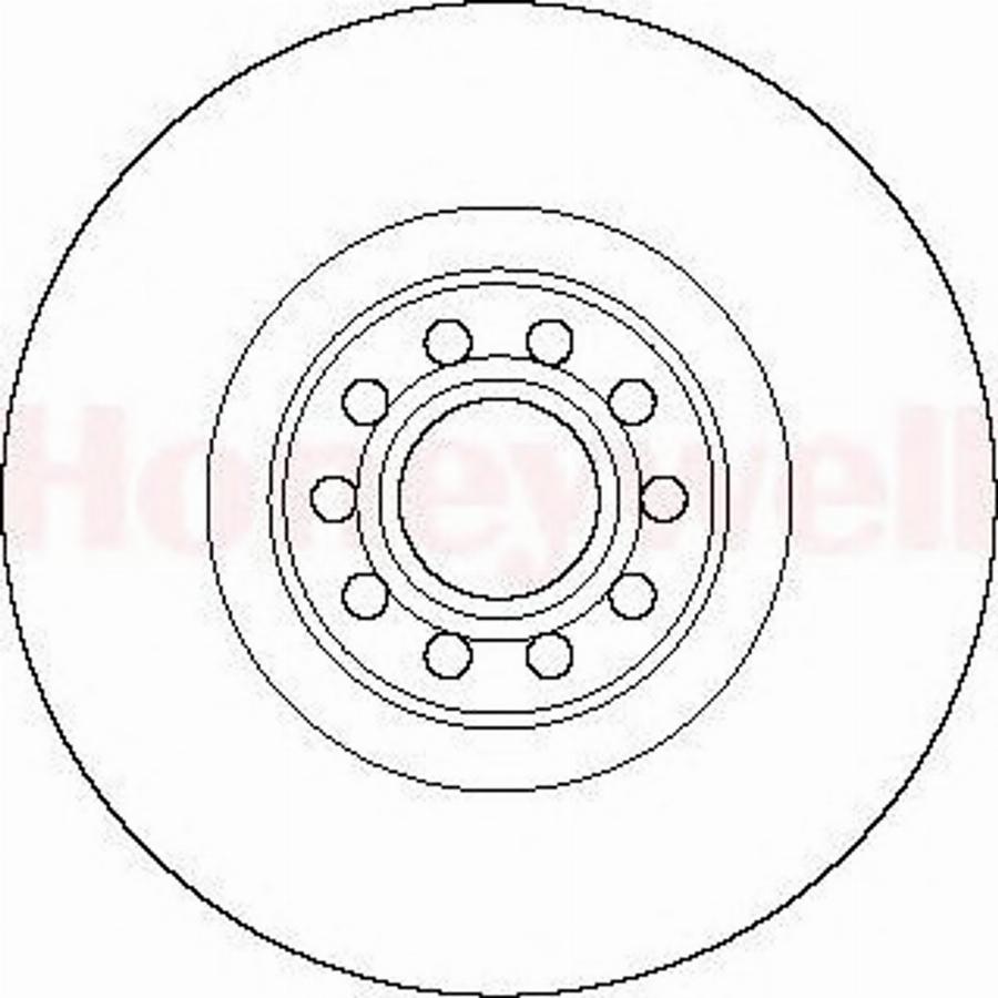 BENDIX 562175B - Discofreno autozon.pro