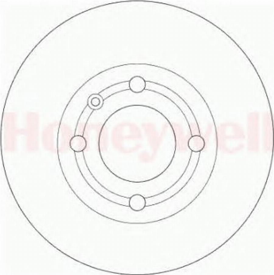 BENDIX 562171 B - Discofreno autozon.pro