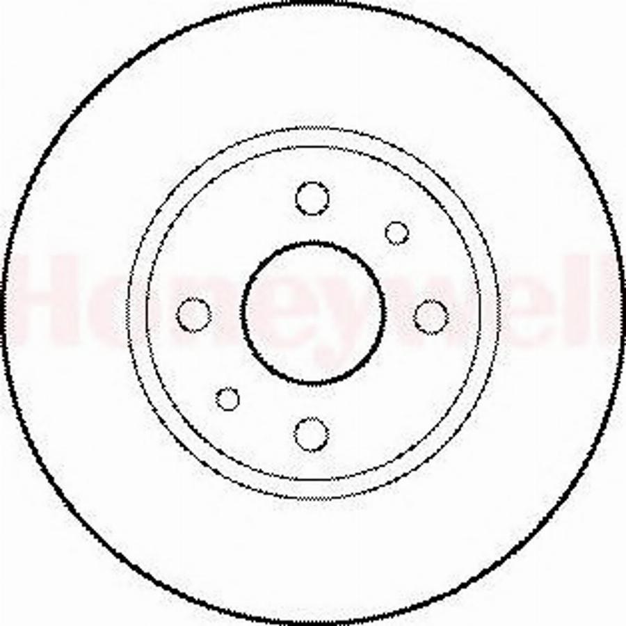 BENDIX 562178 B - Discofreno autozon.pro