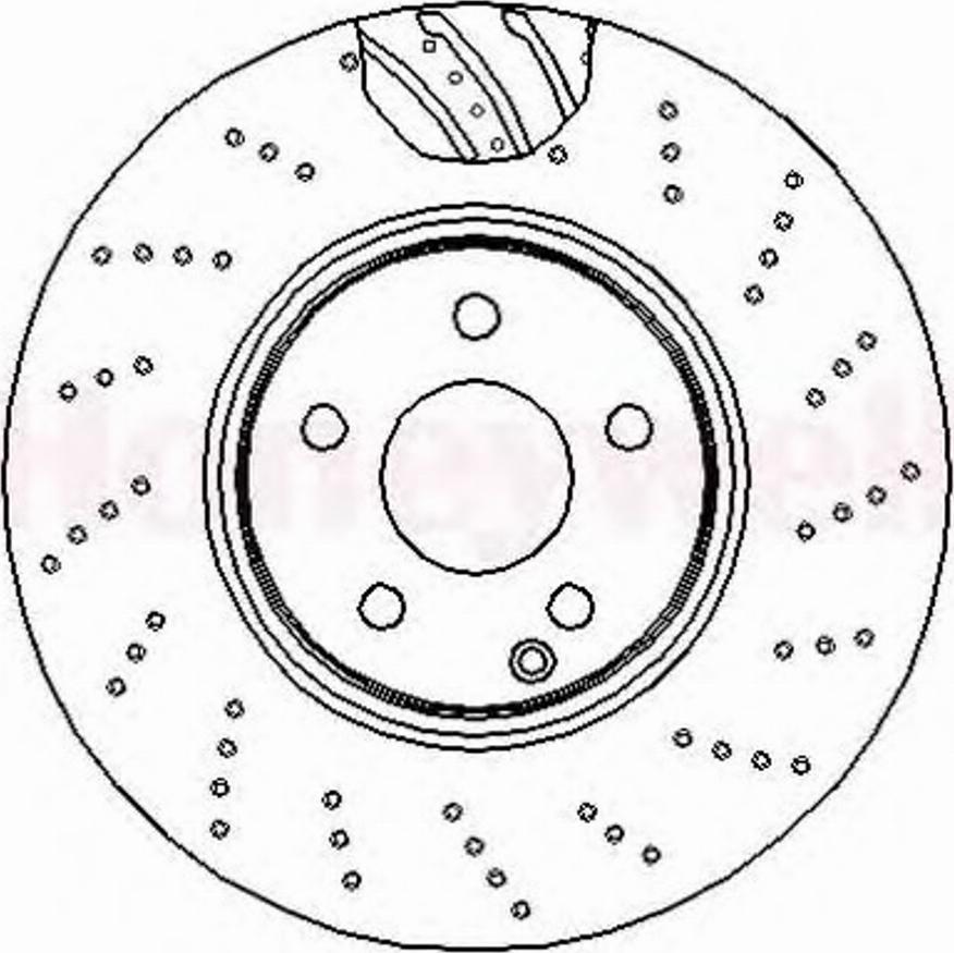 BENDIX 562344B - Discofreno autozon.pro