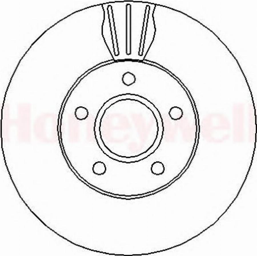 BENDIX 562364B - Discofreno autozon.pro