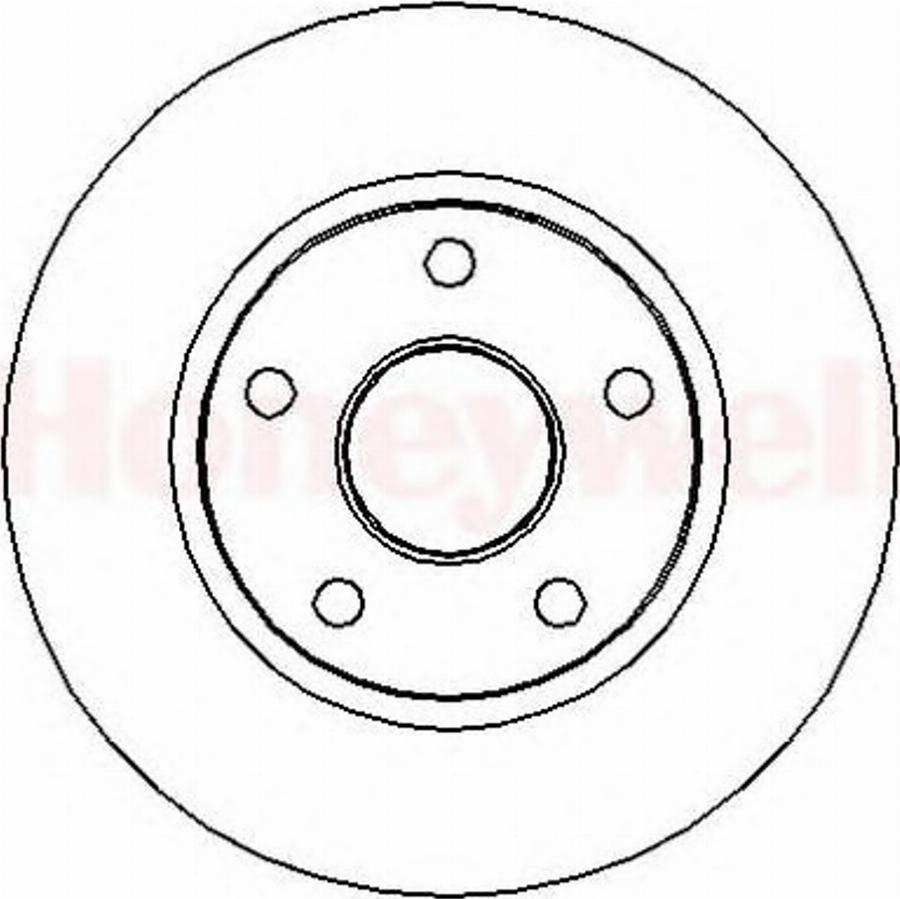 BENDIX 562365B - Discofreno autozon.pro