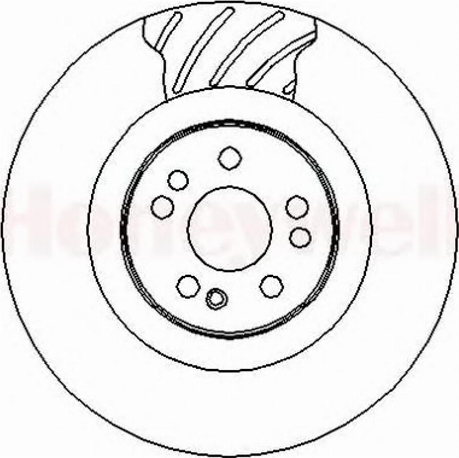 BENDIX 562362B - Discofreno autozon.pro