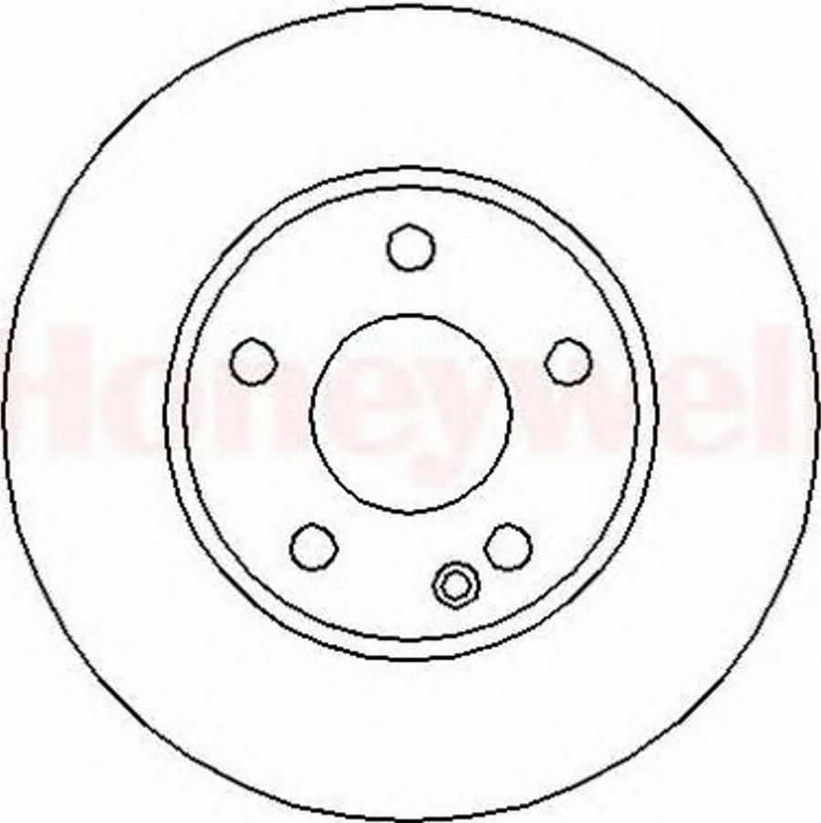 BENDIX 562309 B - Discofreno autozon.pro