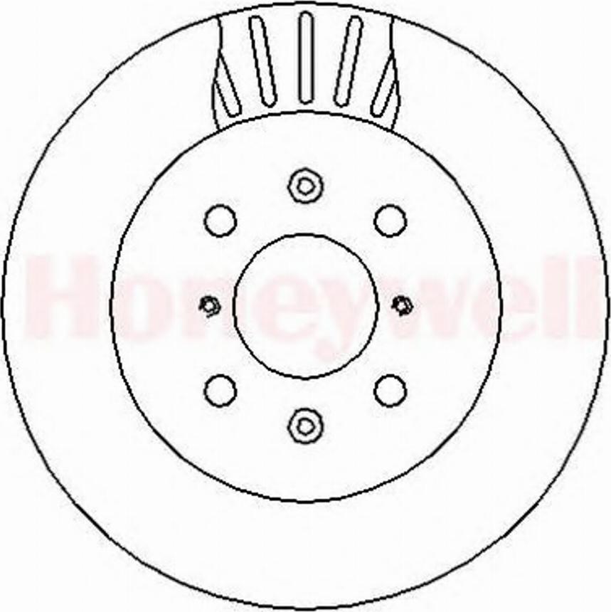 BENDIX 562308 B - Discofreno autozon.pro