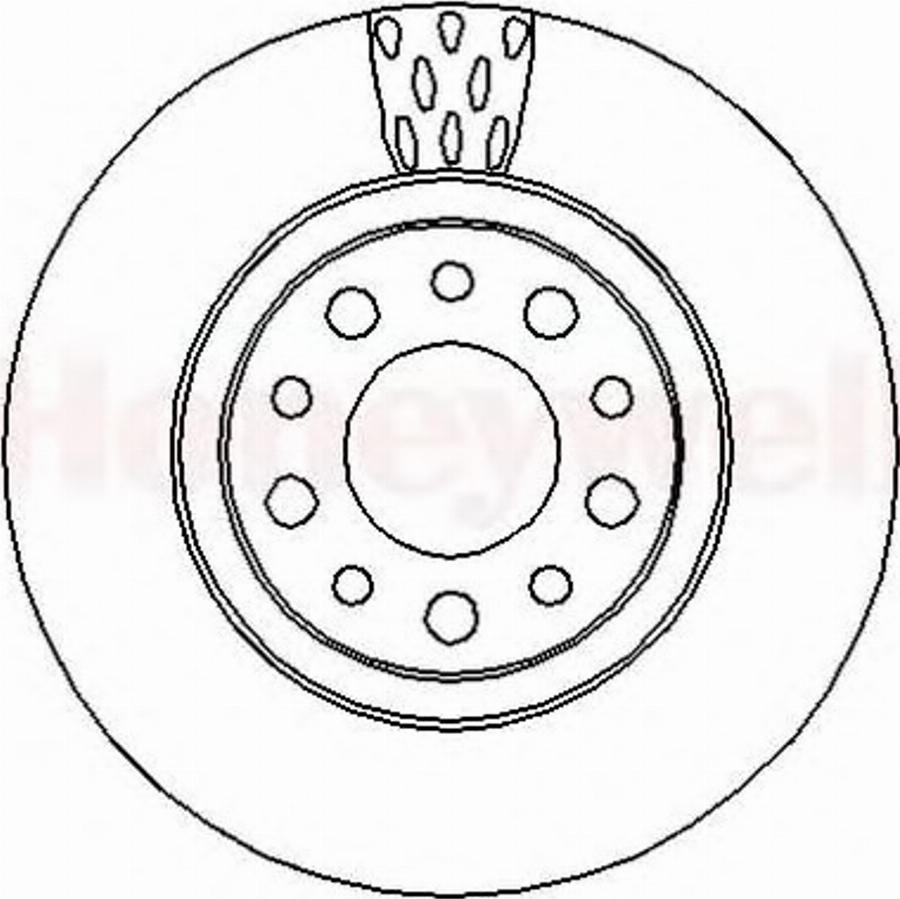 BENDIX 562302B - Discofreno autozon.pro