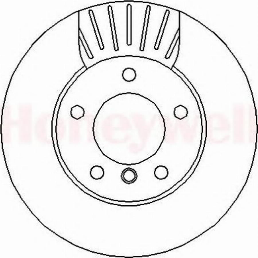 BENDIX 562313B - Discofreno autozon.pro