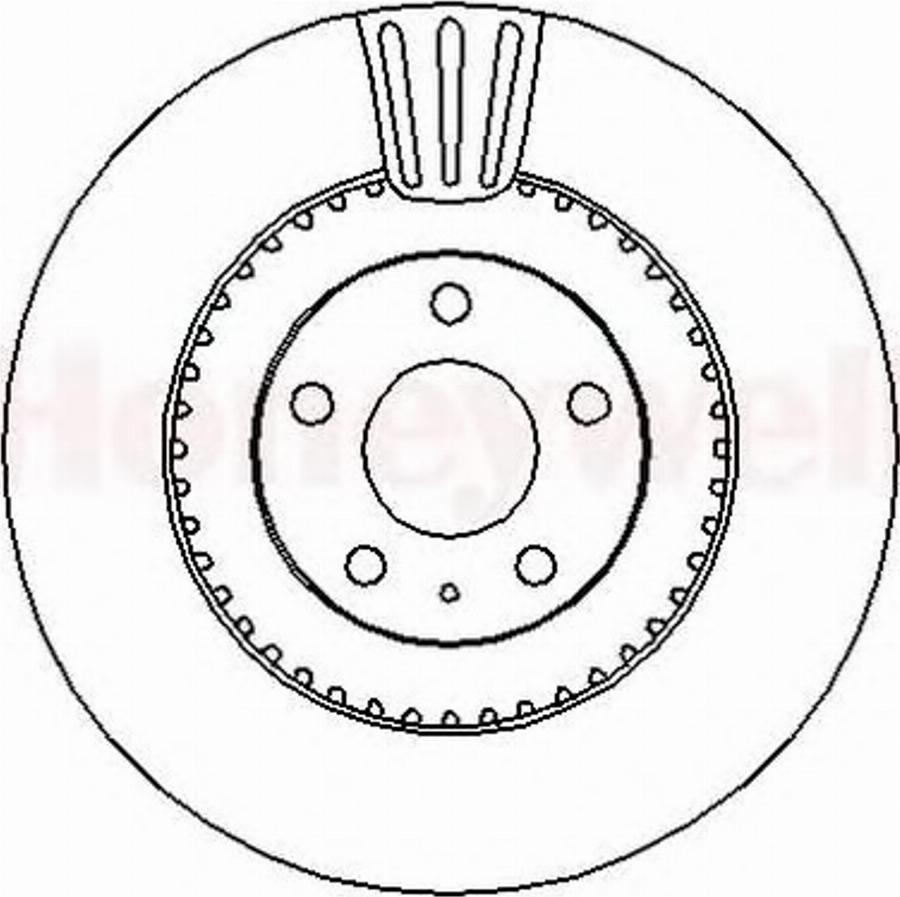 BENDIX 562389B - Discofreno autozon.pro