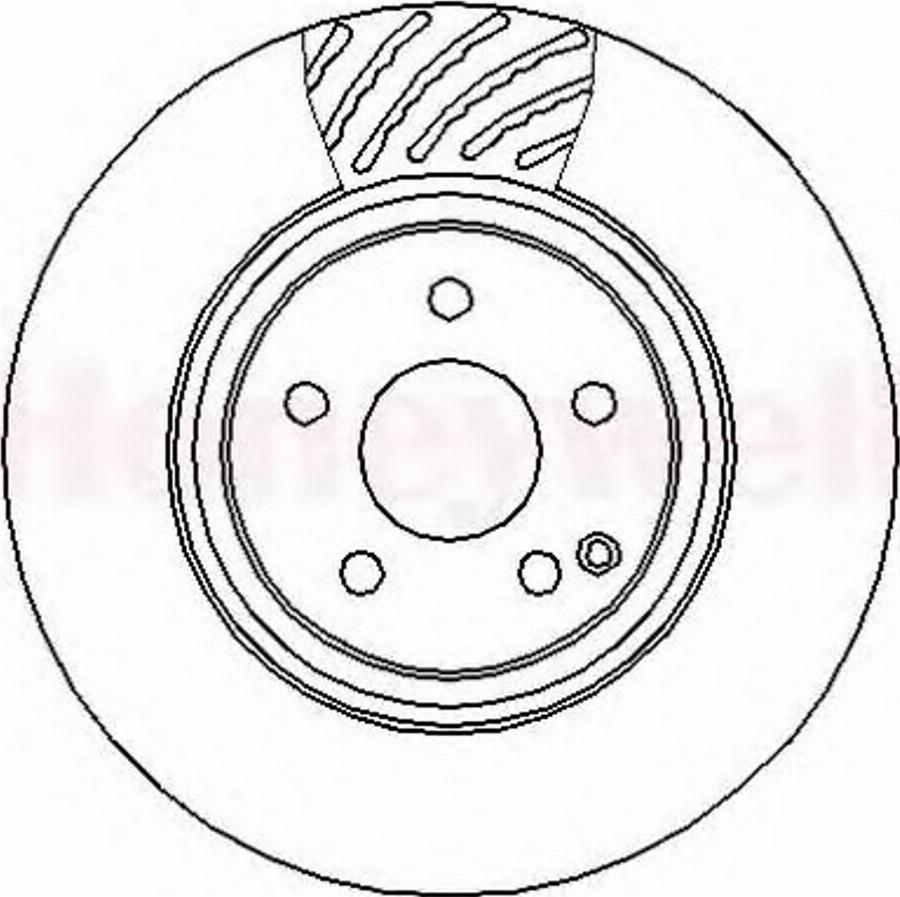 BENDIX 562331B - Discofreno autozon.pro