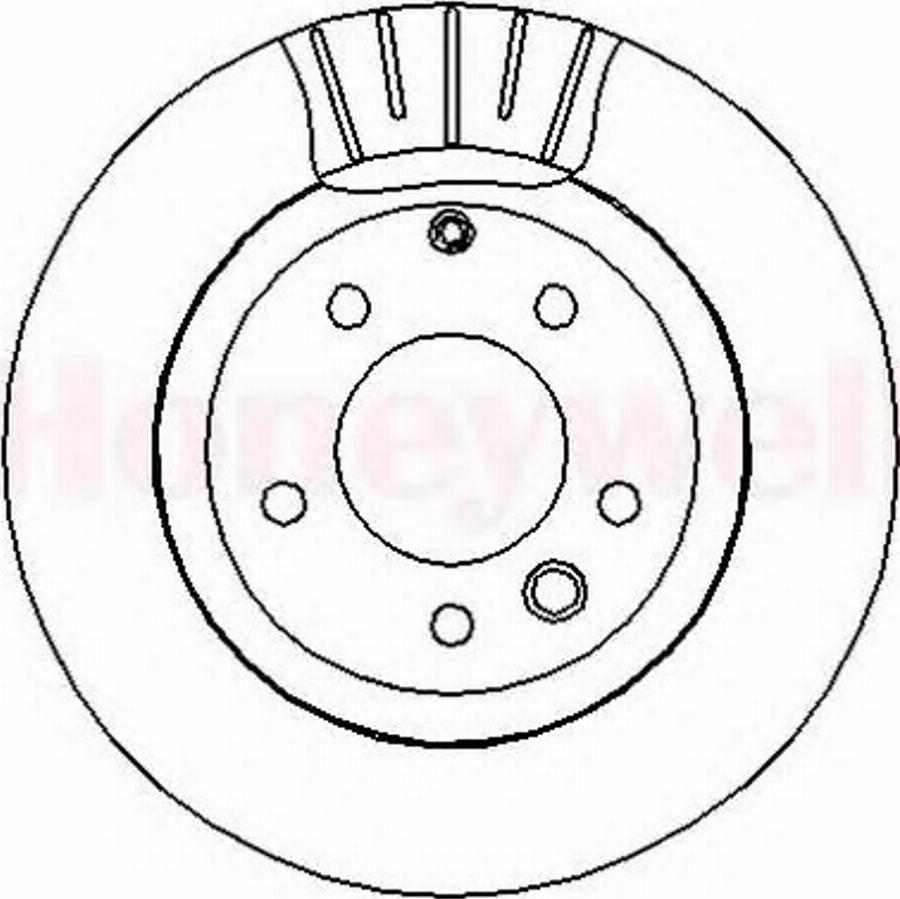 BENDIX 562325B - Discofreno autozon.pro