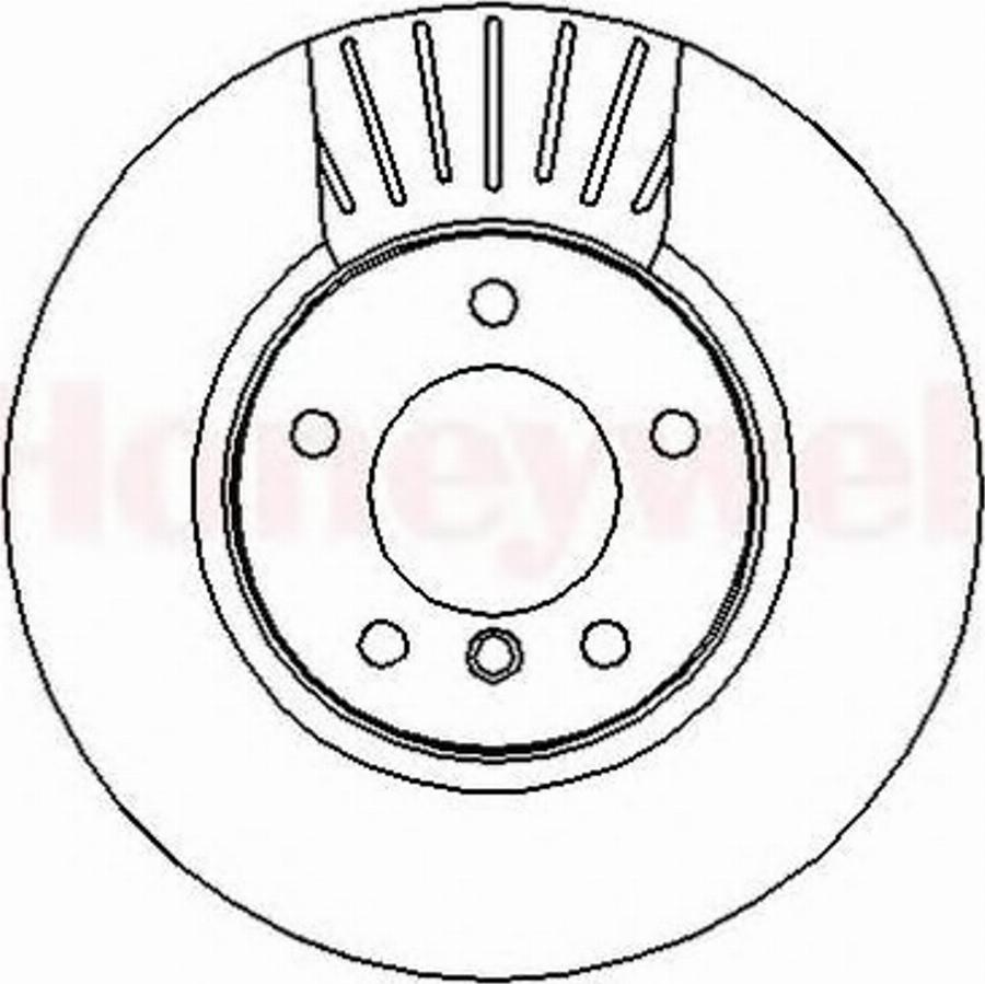 BENDIX 562320B - Discofreno autozon.pro