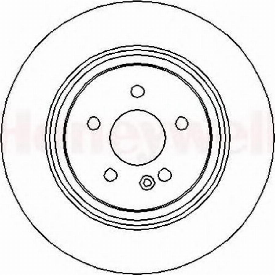 BENDIX 562323B - Discofreno autozon.pro