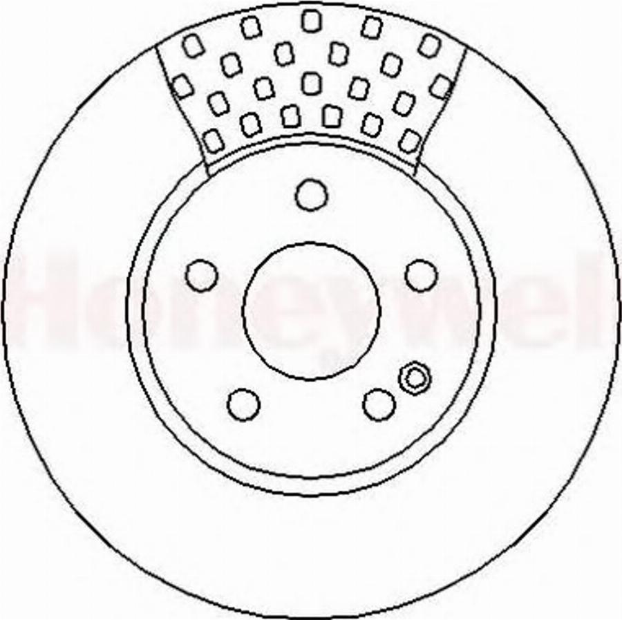 BENDIX 562392B - Discofreno autozon.pro