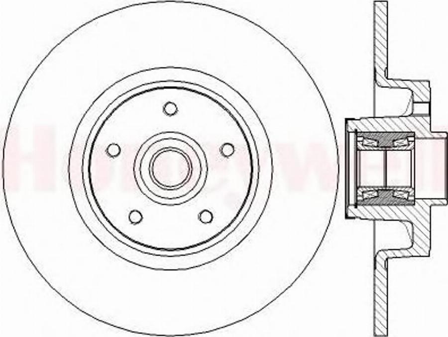 BENDIX 562378B - Discofreno autozon.pro