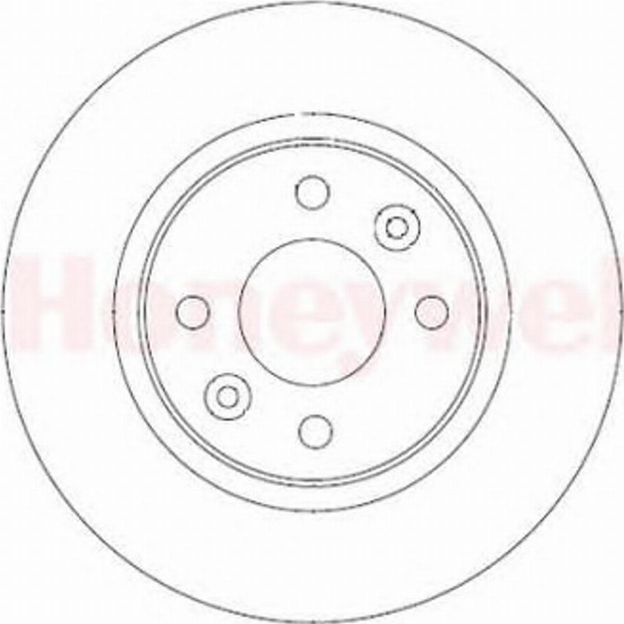 BENDIX 562293 B - Discofreno autozon.pro