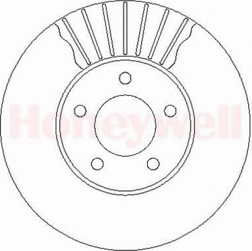 BENDIX 562292 B - Discofreno autozon.pro