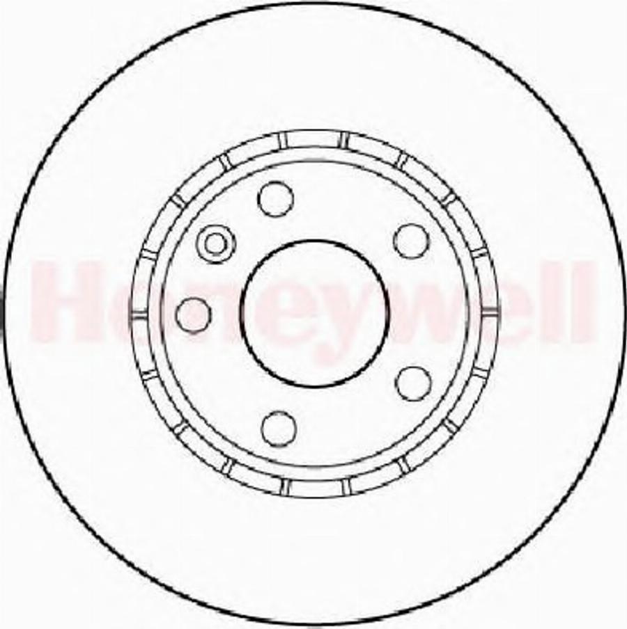 BENDIX 562241 B - Discofreno autozon.pro