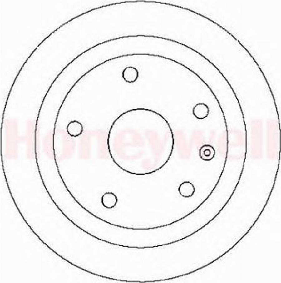 BENDIX 562256B - Discofreno autozon.pro