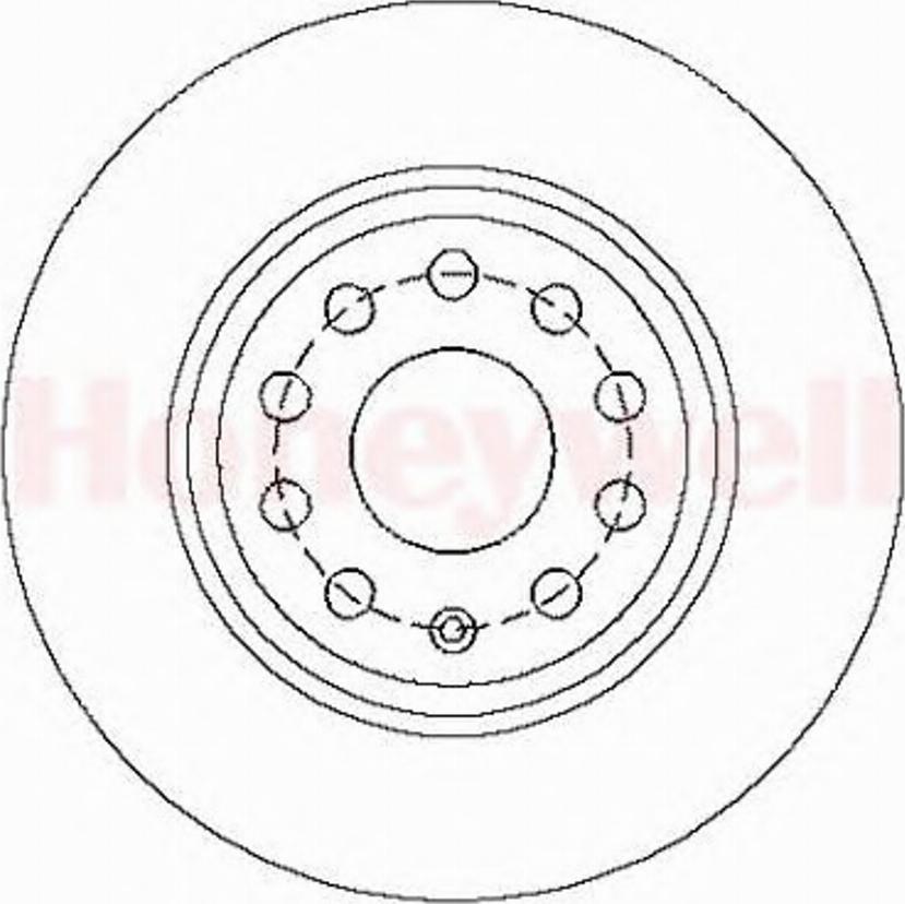 BENDIX 562258 B - Discofreno autozon.pro