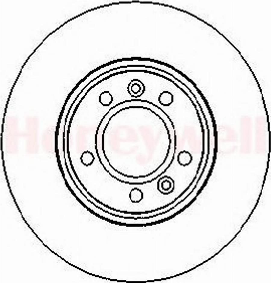 BENDIX 562266 B - Discofreno autozon.pro