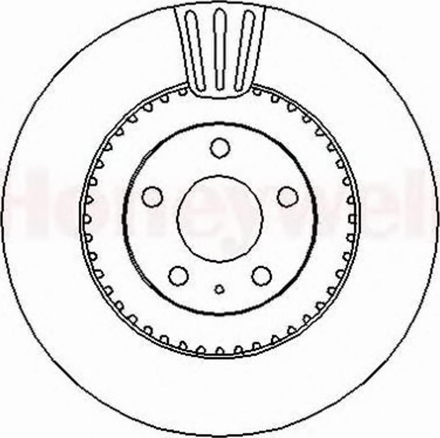 BENDIX 562289B - Discofreno autozon.pro