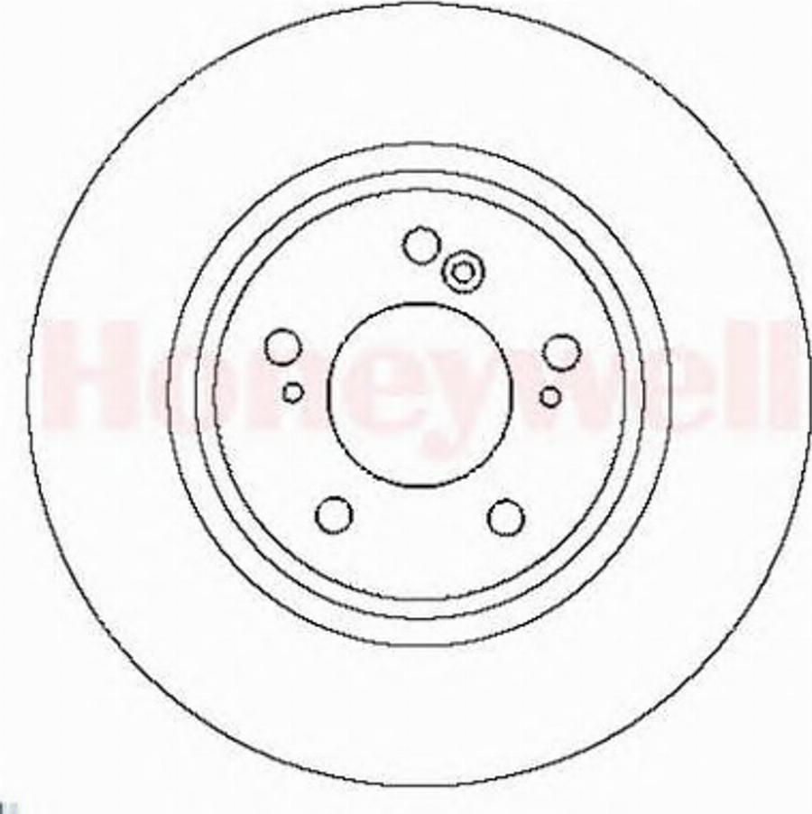 BENDIX 562283 B - Discofreno autozon.pro