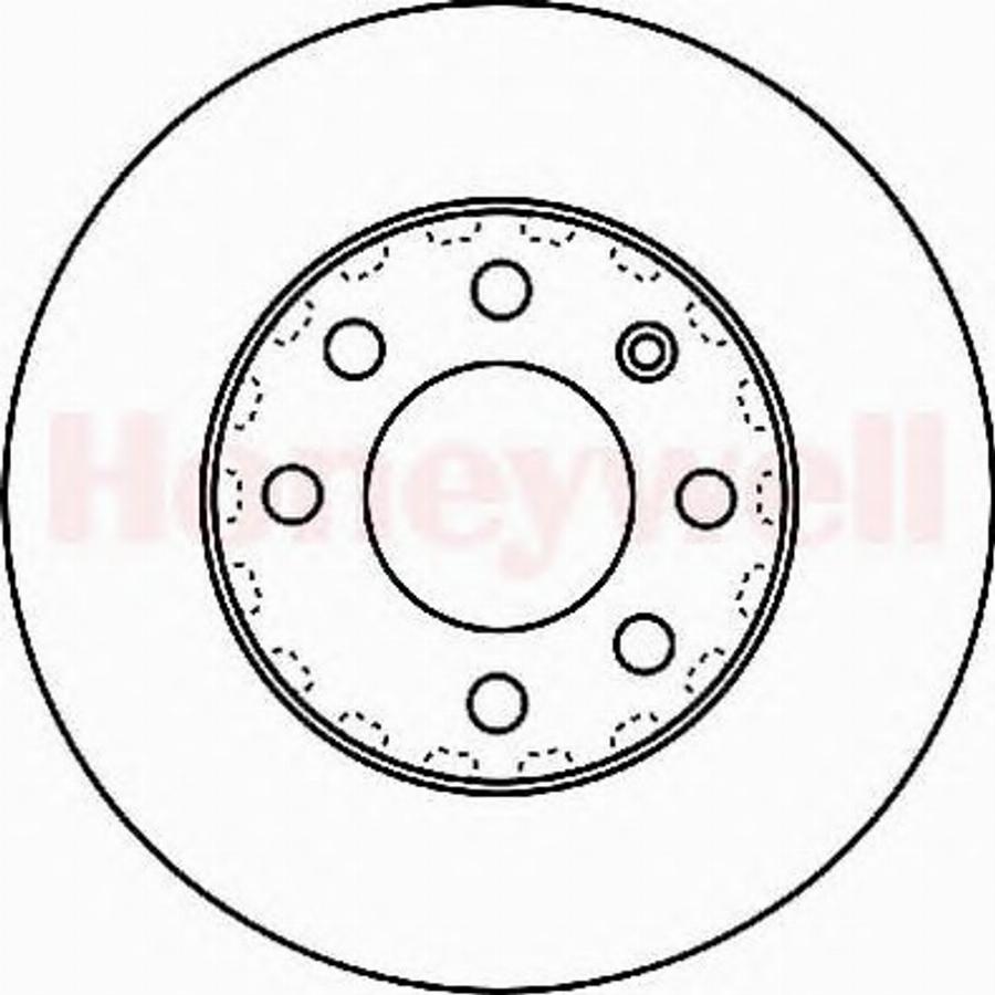 BENDIX 562226 B - Discofreno autozon.pro