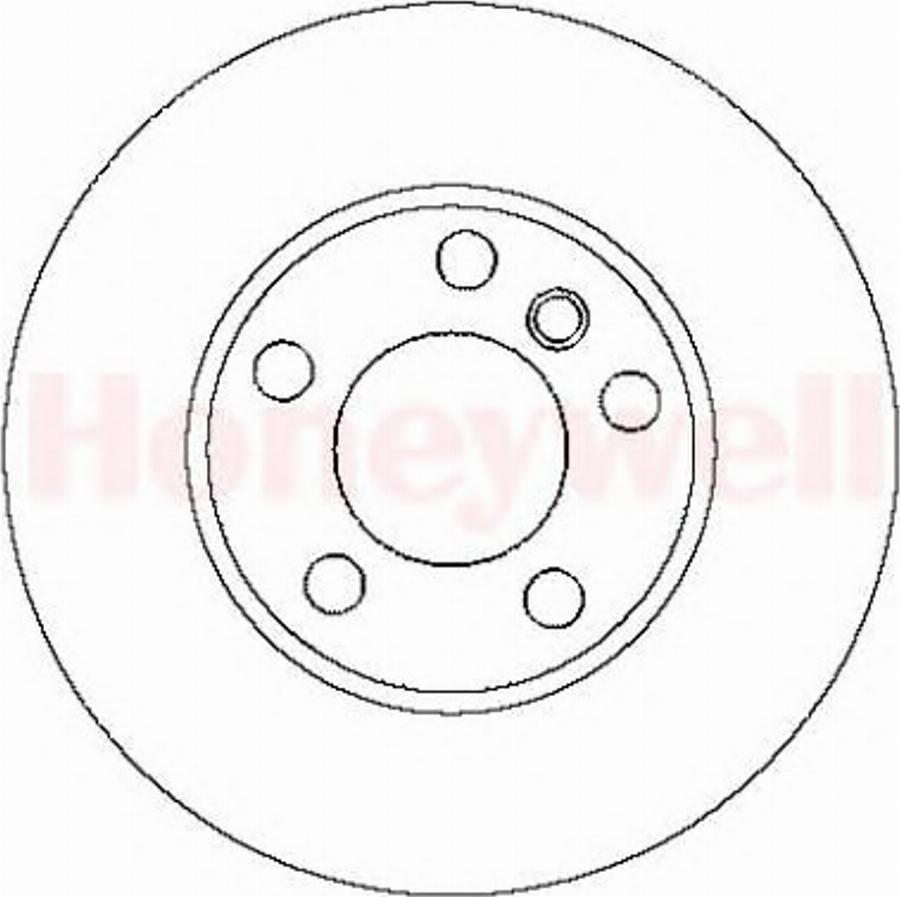 BENDIX 562272 B - Discofreno autozon.pro