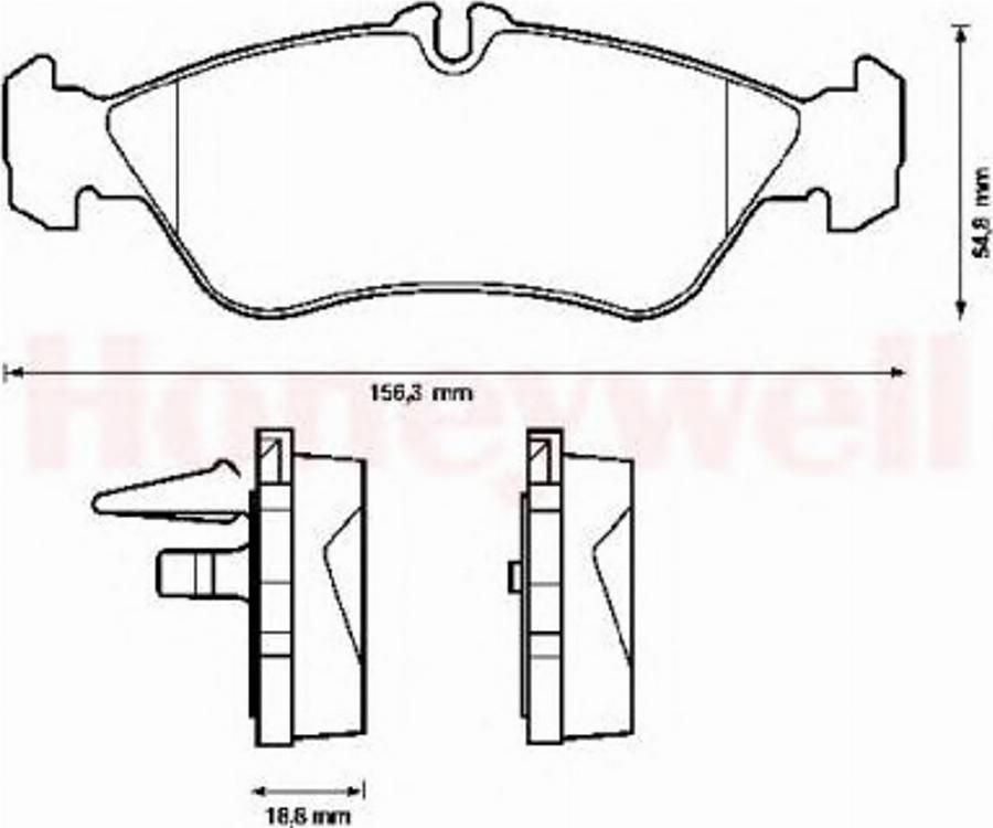 BENDIX 571910B - Discofreno autozon.pro