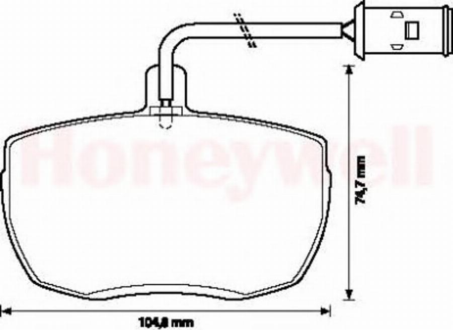 BENDIX 571442B - Kit pastiglie freno, Freno a disco autozon.pro