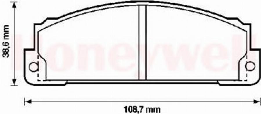 BENDIX 571463X - Kit pastiglie freno, Freno a disco autozon.pro