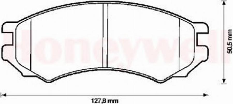 BENDIX 571400B - Kit pastiglie freno, Freno a disco autozon.pro