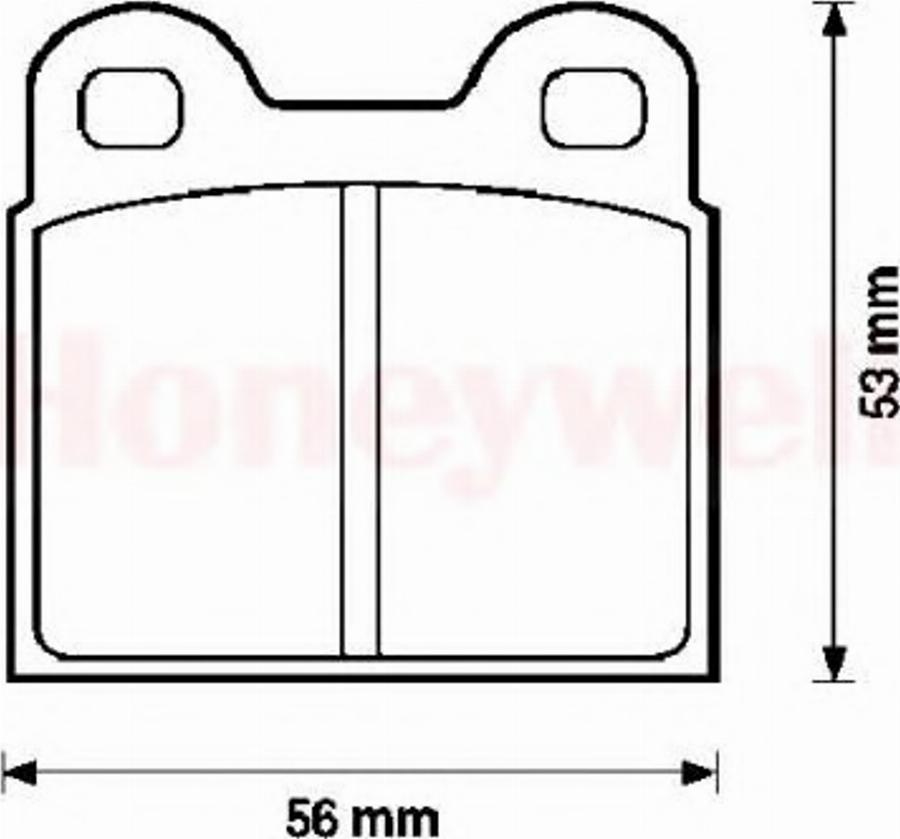 BENDIX 571429B - Kit pastiglie freno, Freno a disco autozon.pro