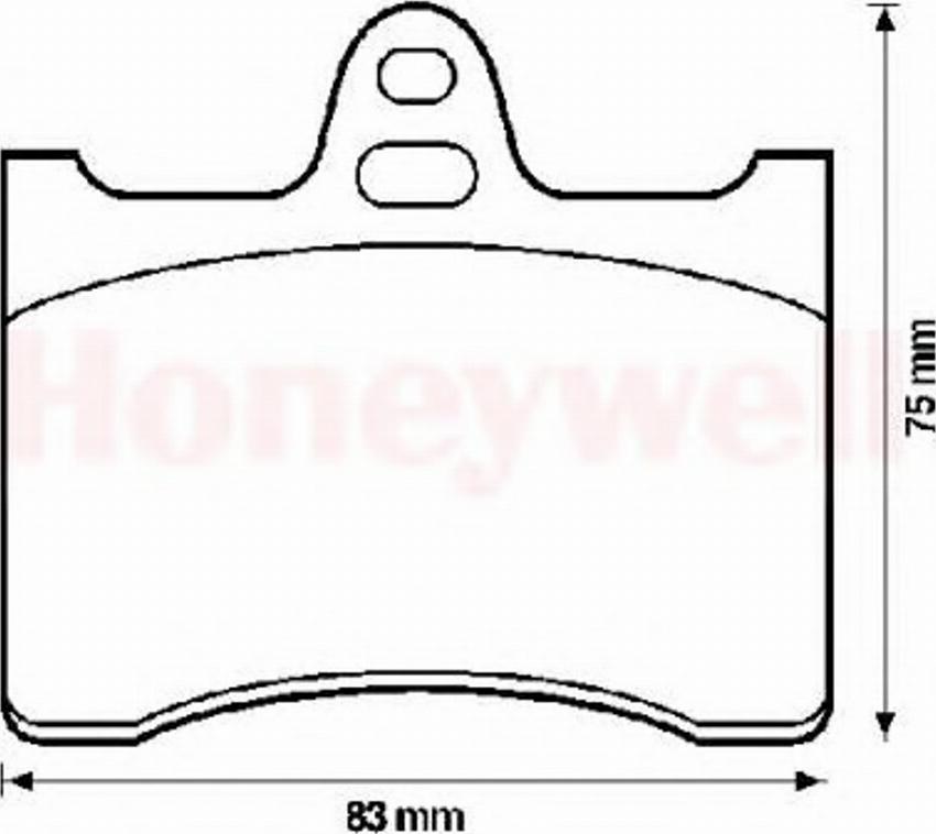 BENDIX 571896B - Kit pastiglie freno, Freno a disco autozon.pro