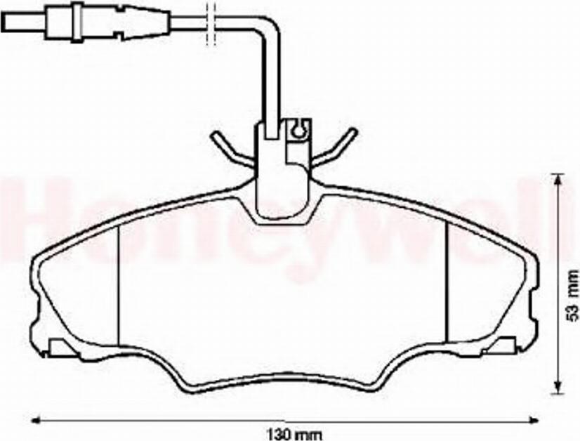 BENDIX 571897X - Kit pastiglie freno, Freno a disco autozon.pro