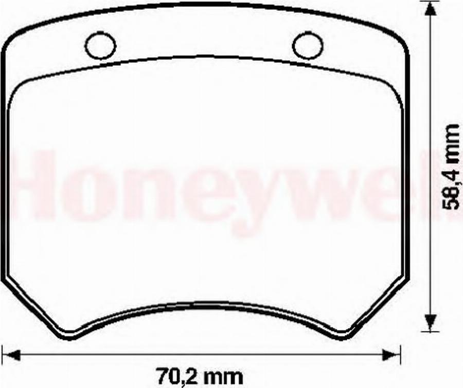 BENDIX 571802B - Kit pastiglie freno, Freno a disco autozon.pro