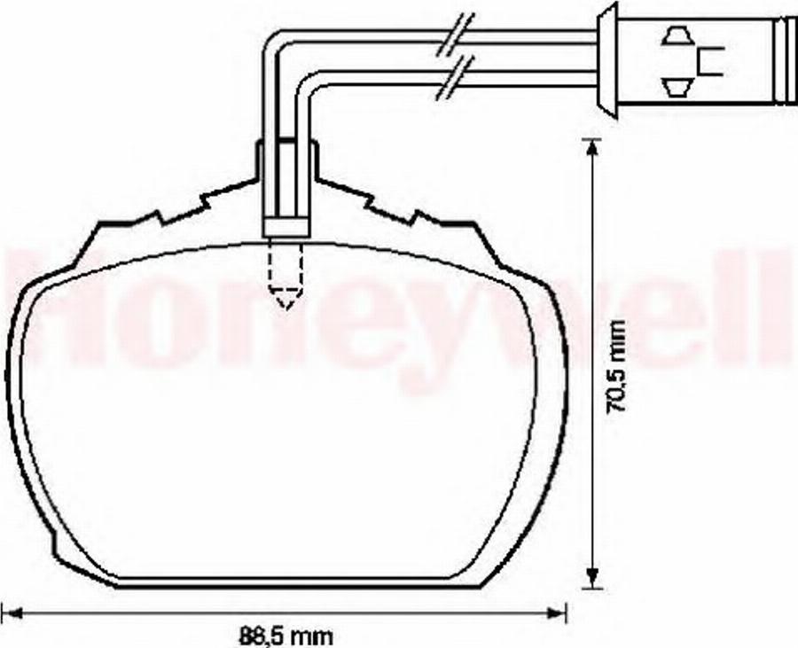 BENDIX 571820B - Kit pastiglie freno, Freno a disco autozon.pro