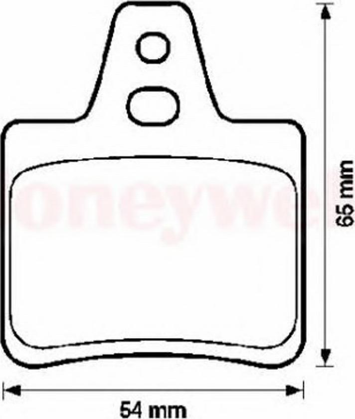 BENDIX 571363B - Kit pastiglie freno, Freno a disco autozon.pro