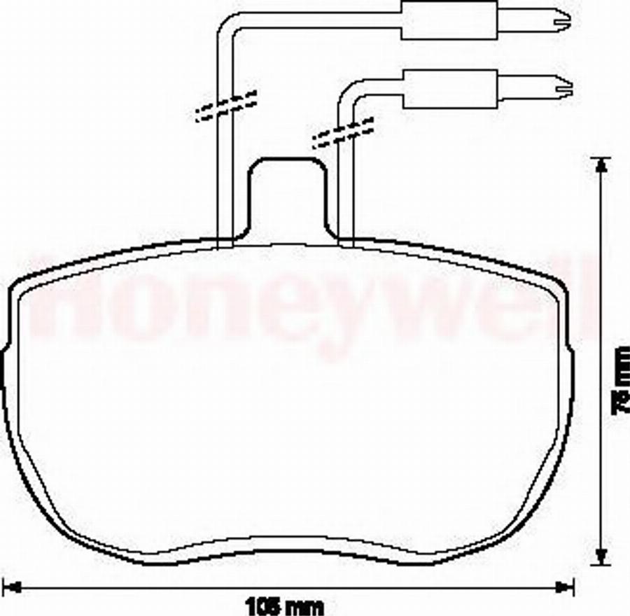 BENDIX 571379B - Kit pastiglie freno, Freno a disco autozon.pro