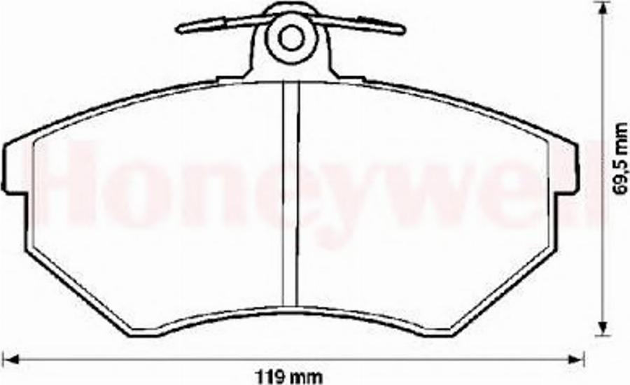 BENDIX 571376X - Kit pastiglie freno, Freno a disco autozon.pro