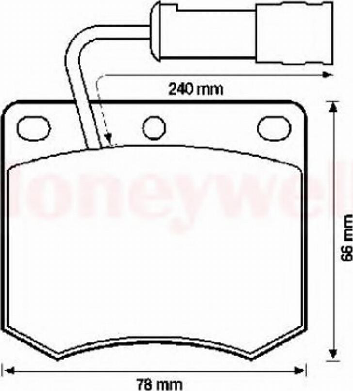 BENDIX 571298B - Kit pastiglie freno, Freno a disco autozon.pro