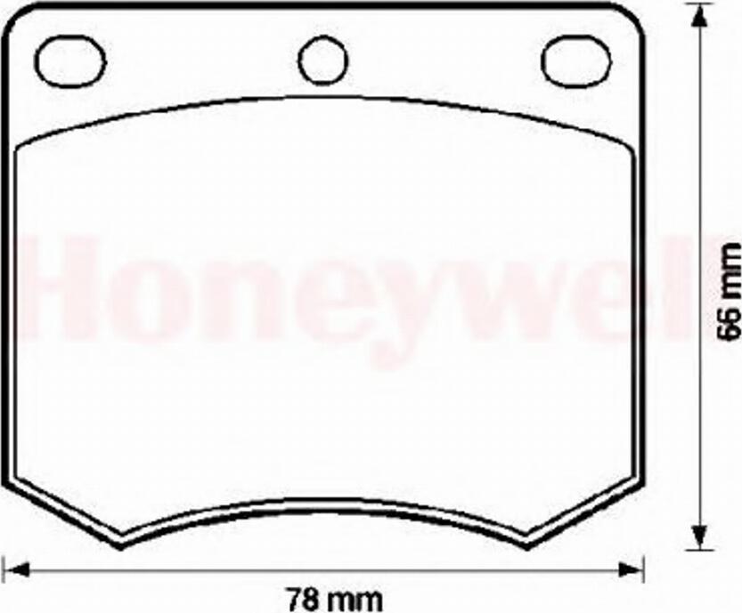 BENDIX 571247X - Kit pastiglie freno, Freno a disco autozon.pro