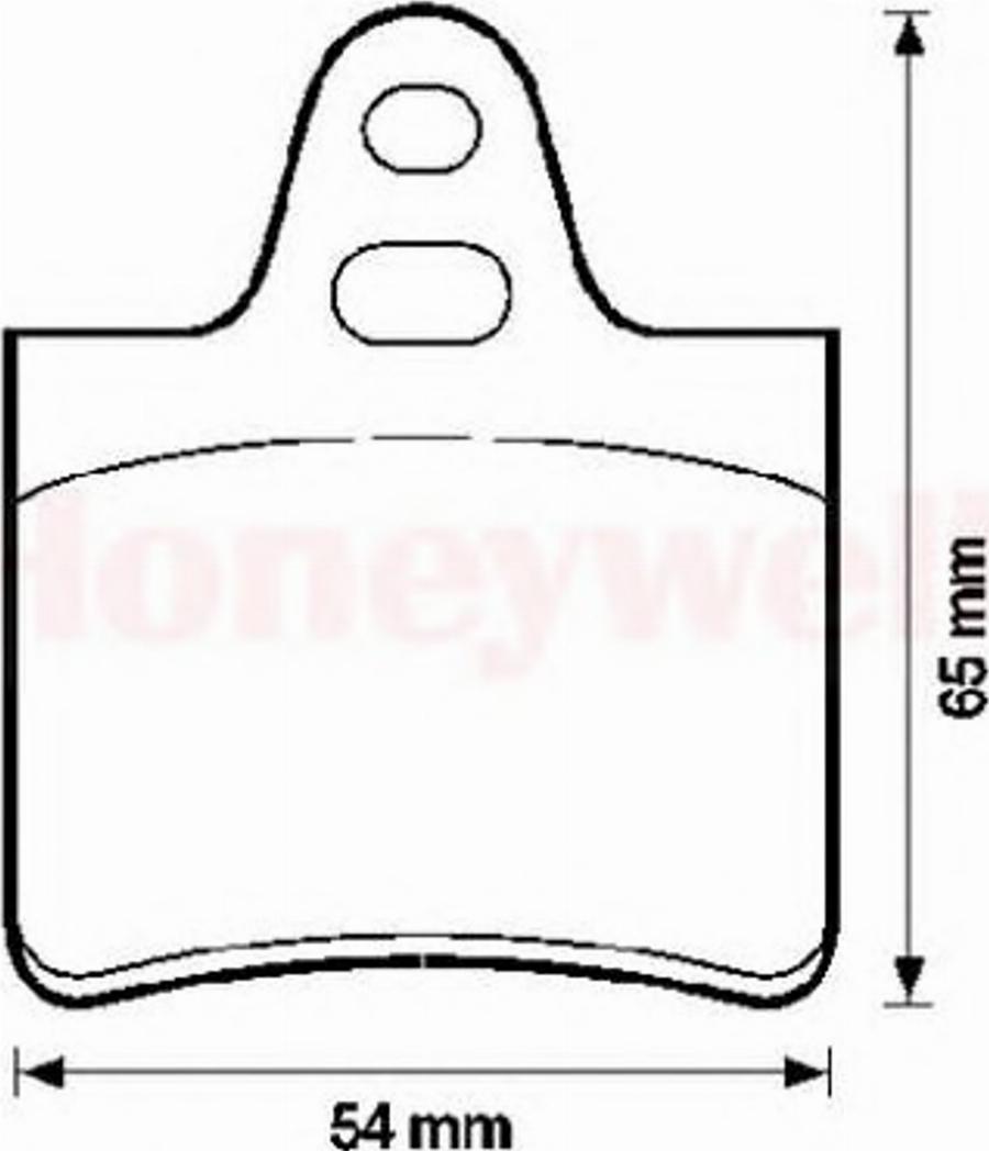 BENDIX 571264B - Kit pastiglie freno, Freno a disco autozon.pro