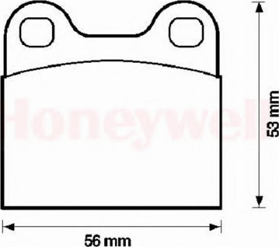 BENDIX 571205B - Kit pastiglie freno, Freno a disco autozon.pro